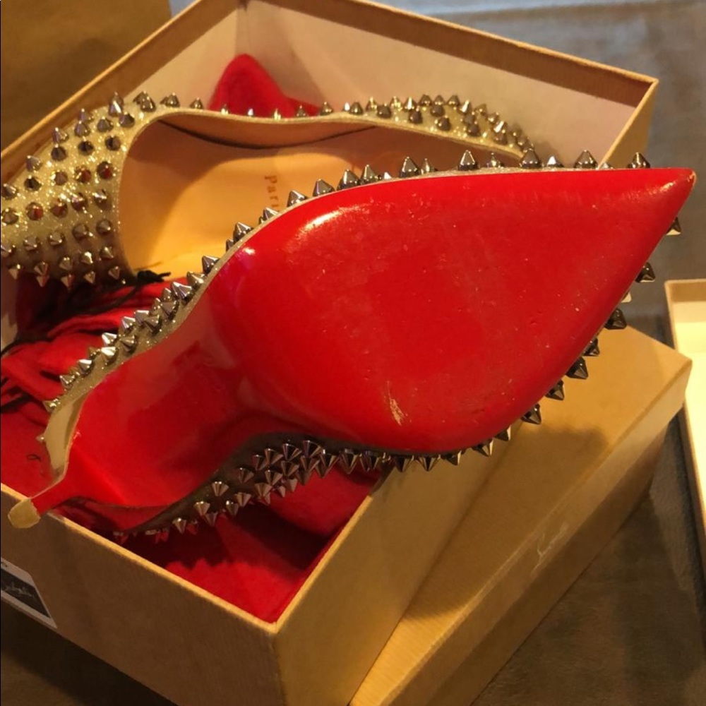 Christian Louboutin follies spikes 120 STUNNING ❤️